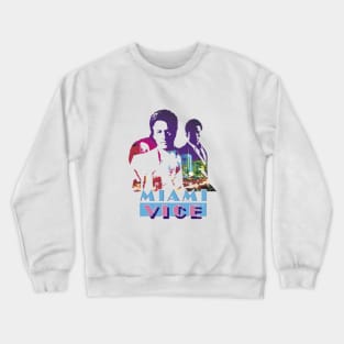 Miami Vice Crockett And Tubbs Crewneck Sweatshirt